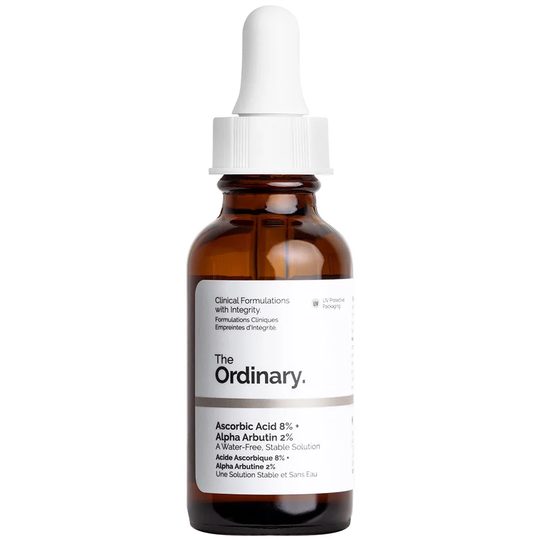 Ascorbic Acid 8% + Alpha Arbutin 2%, 30 ml The Ordinary Ansiktsserum