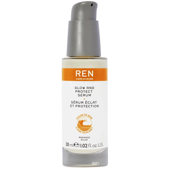 REN Radiance Glow & Protect Serum (30ml)