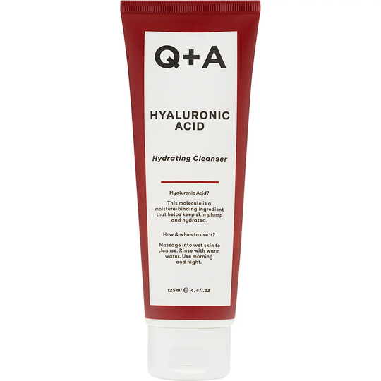 Hyaluronic Acid Gel Cleanser, 125 ml Q+A Ansiktsrengjøring