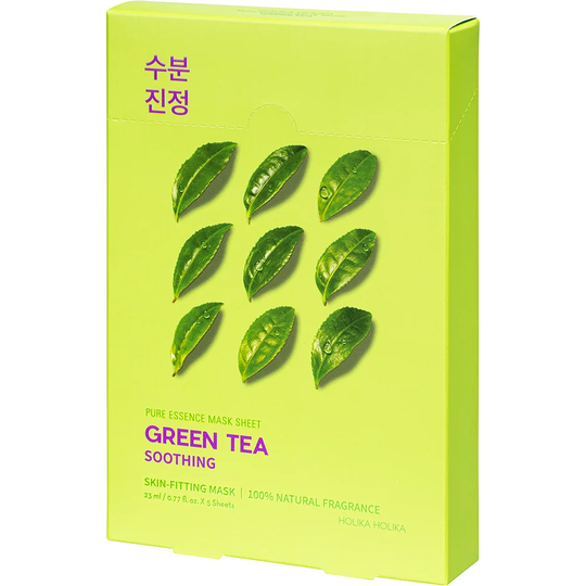 Pure Essence Mask Sheet Pack Green Tea, Holika Holika Ansiktsmaske