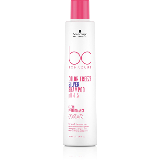 Schwarzkopf Professional BC Bonacure Color Freeze Silver Shampoo pH 4,