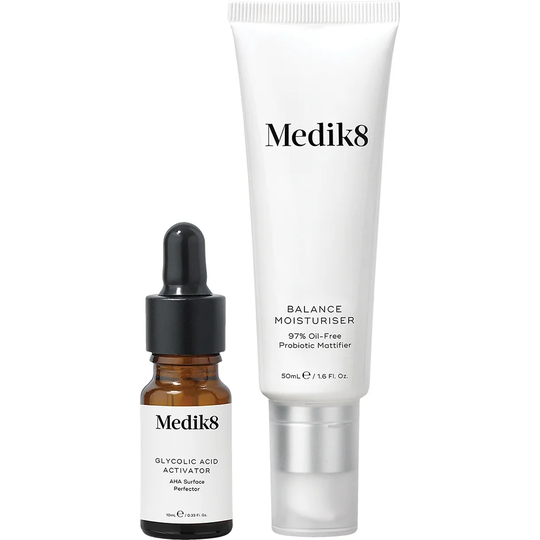 Balance Moisturiser with Glycolic Acid Activator, Medik8 Ansiktskrem