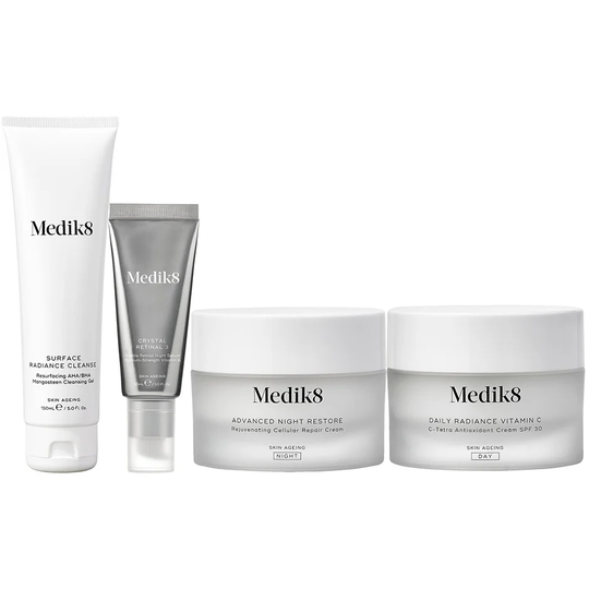 Skin Care Routine With Retinal, Medik8 Hudpleie