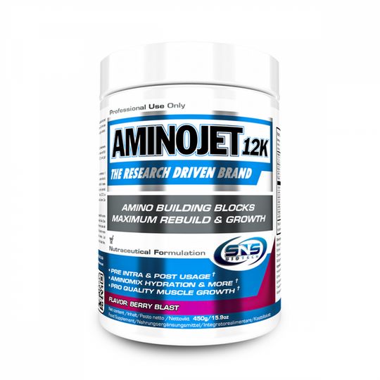 Aminojet 12K 450g, Aminosyrer