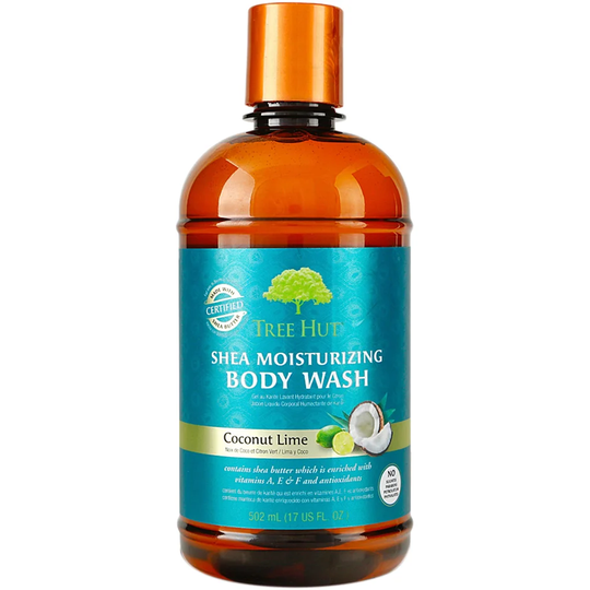 Shea Moisturizing Body Wash Coconut Lime, 503 ml Tree Hut Shower Gel