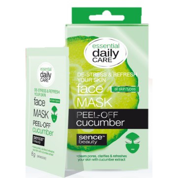 Sencebeauty Facial Peel-Off Mask Gurka 5-pack 8 st