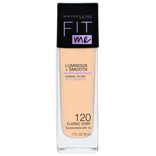 Maybelline New York FIT Me Foundation 120 Classic Ivory
