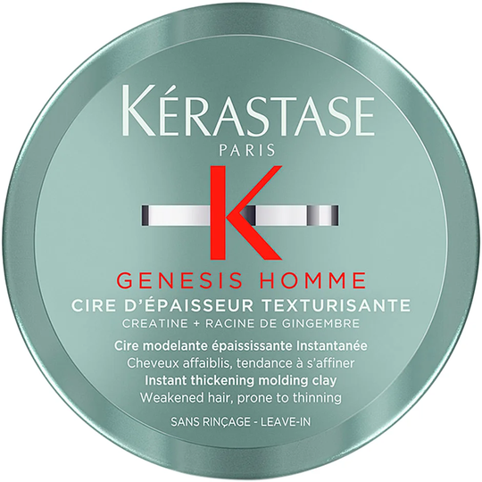 Genesis Homme Cire d'épaisseur texturisante, 75 ml Kérastase Pleiende hårprodukter