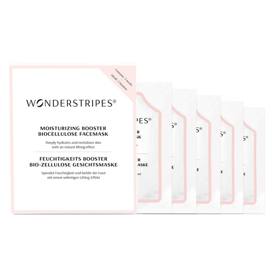 WONDERSTRIPES Cosmetics Moisturizing Booster Biocellulose Facemask