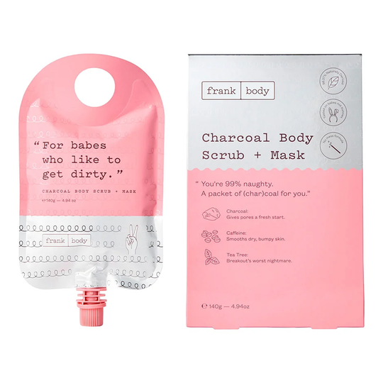 Charcoal Body Scrub, 140 g Frank Body Body Scrub