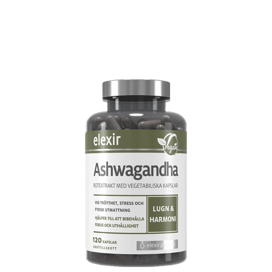 Ashwagandha, 120 veg. kapsler