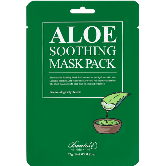Aloe Soothing Mask Pack, 23 ml Benton Ansiktsmaske