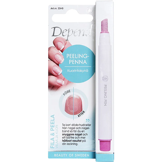 Peeling Pen, Depend Neglebånd