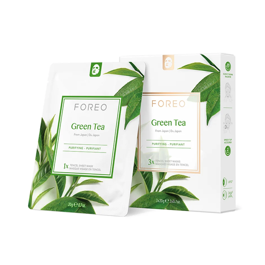Farm To Face Green Tea x 3, 20 g Foreo Ansiktsmaske