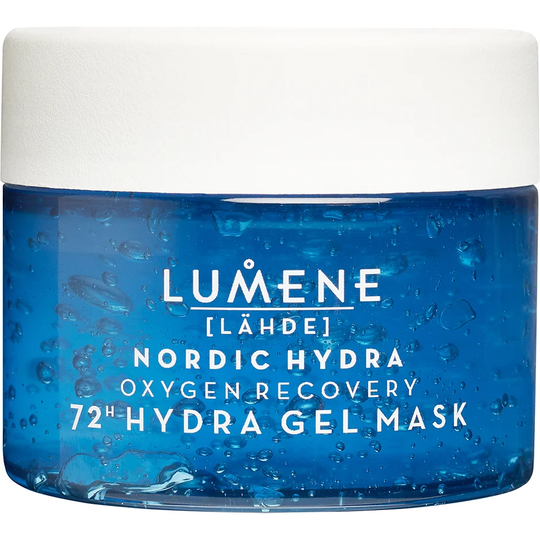 LÄHDE Nordic Hydra Oxygen Recovery 72h Hydra Gel Mask, Lumene Ansiktsmaske