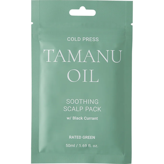 Cold Press Tamanu Oil Soothing Scalp Pack w/ Black Currant, 50 ml Rated Green Pleiende hårprodukter