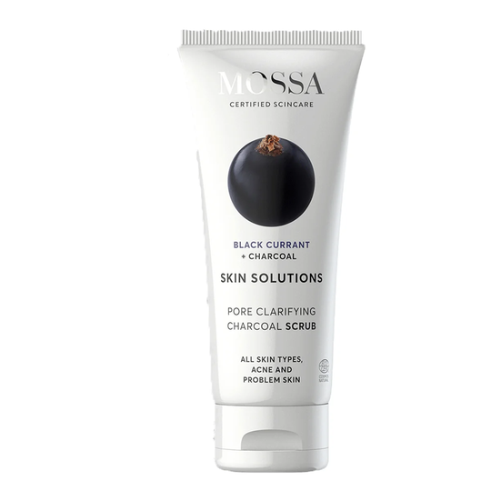 Skin Solutions Charcoal Scrub, 60 ml MOSSA Peeling