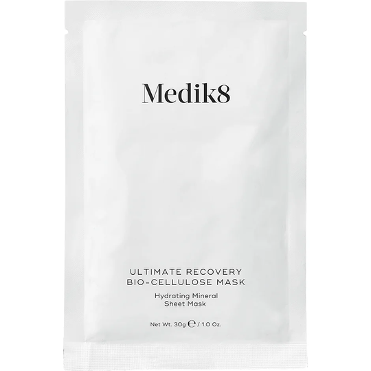 Ultimare Recovery Bio Cellulose Mask, Medik8 Ansiktsmaske