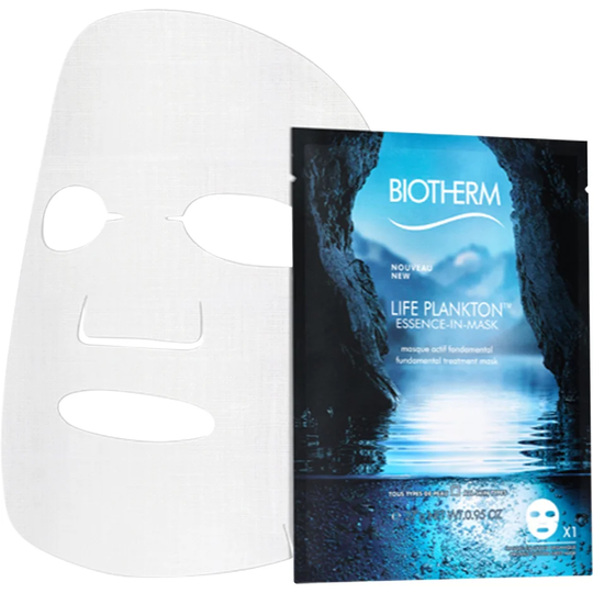 Biotherm Life Plankton Elixir Sheet Mask, Biotherm Ansiktsmaske
