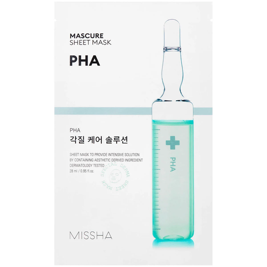 Mascure Peeling Solution Sheet Mask, 27 ml MISSHA K Beauty Masker