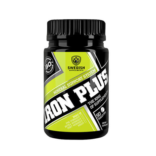 Swedish Supplements Iron Plus 90 stk - Mineraler