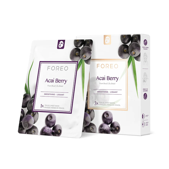 Farm To Face Acai Berry x 3, 20 g Foreo Ansiktsmaske