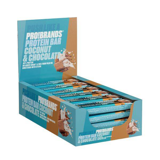 ProteinPro Bar 45g x 24 stk - Coconut