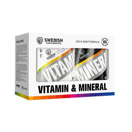 Swedish Vitamin & Mineral Complex 2x60 magnum caps