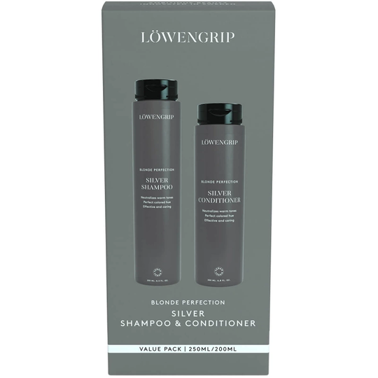 Löwengrip Blonde Perfection - Silver Shampoo & Conditioner Value Pack (250+200ml)