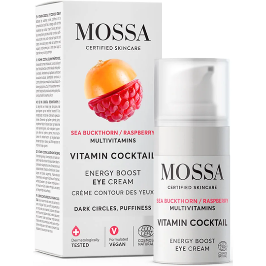Vitamin Cocktail Energy Boost Eye Cream, 15 ml MOSSA Øyne