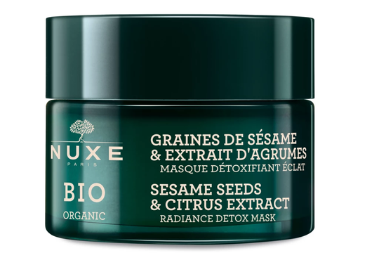 Bio Organic Radiance Detox Mask Bio Organic Sesame Seeds & Citrus Extract Radiance Detox Mask