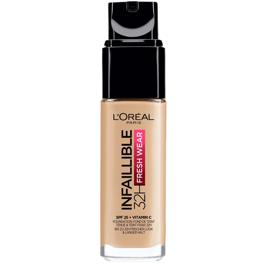 Loreal Paris Infaillible Fresh Wear 32H Liquid Foundation 100 Linen